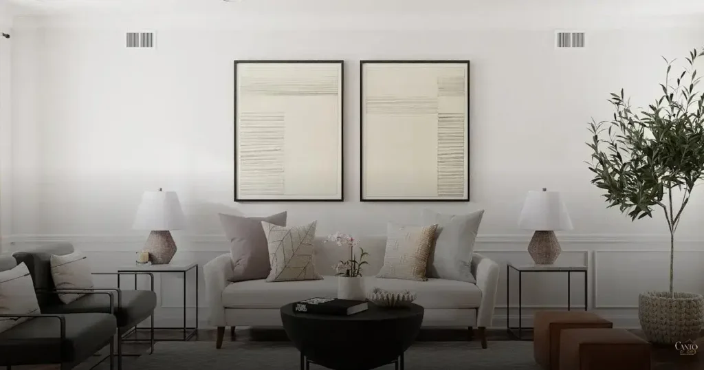 decoracao de sala moderna